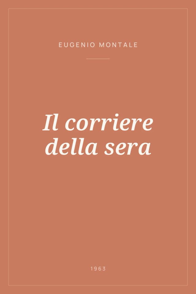Portada de Il corriere della sera