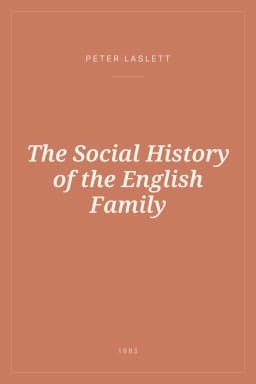 Portada de The Social History of the English Family