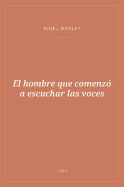 Portada de El hombre que comenzó a escuchar las voces