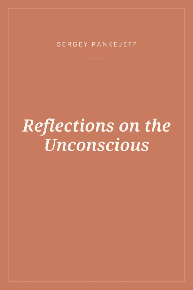 Portada de Reflections on the Unconscious