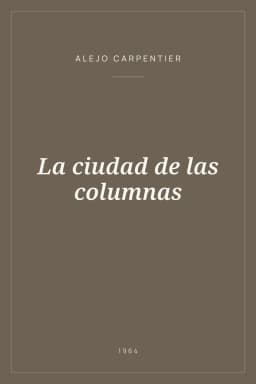 Portada de La ciudad de las columnas