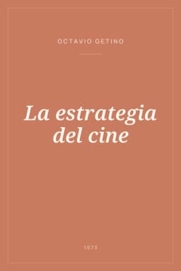 Portada de La estrategia del cine