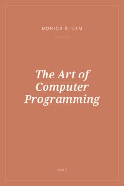 Portada de The Art of Computer Programming
