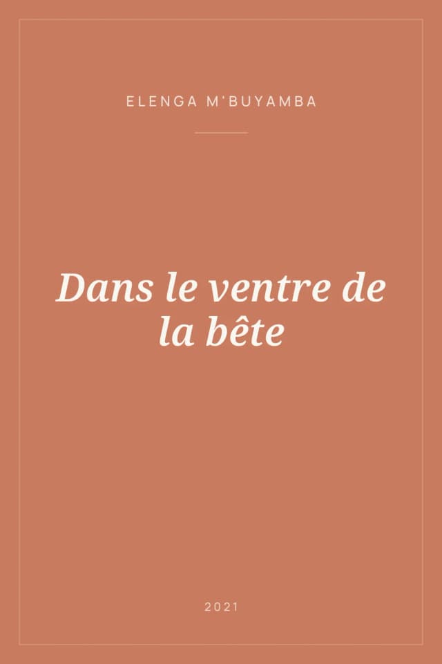 Portada de Dans le ventre de la bête