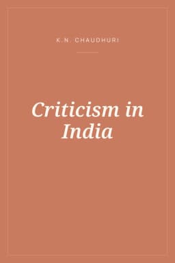 Portada de Criticism in India