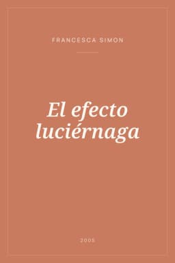 Portada de El efecto luciérnaga