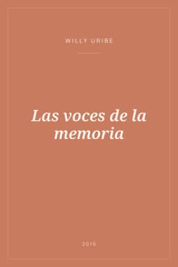 Portada de Las voces de la memoria