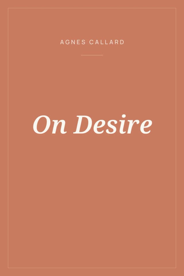 Portada de On Desire