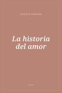 Portada de La historia del amor