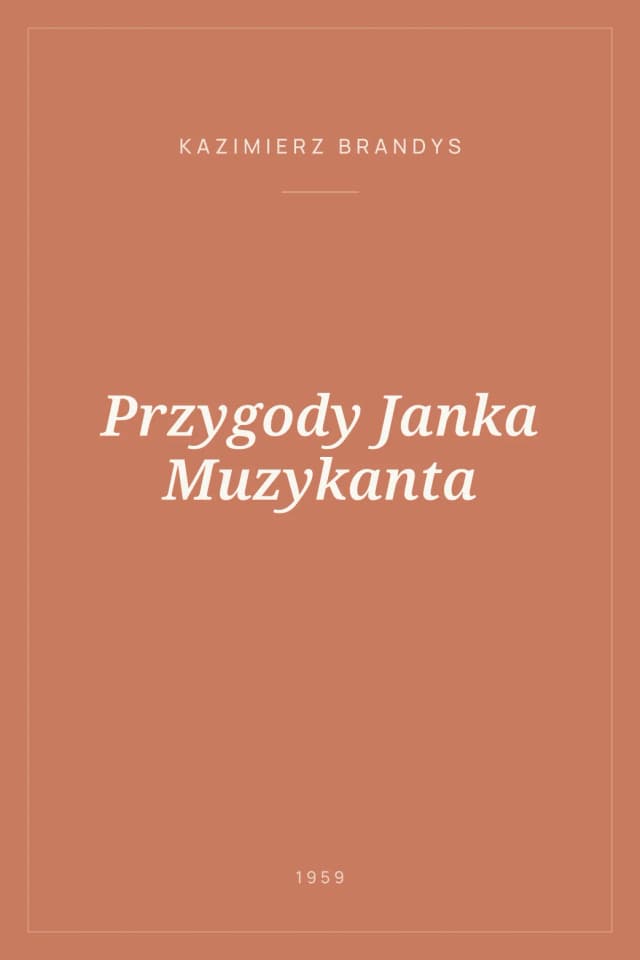 Portada de Przygody Janka Muzykanta