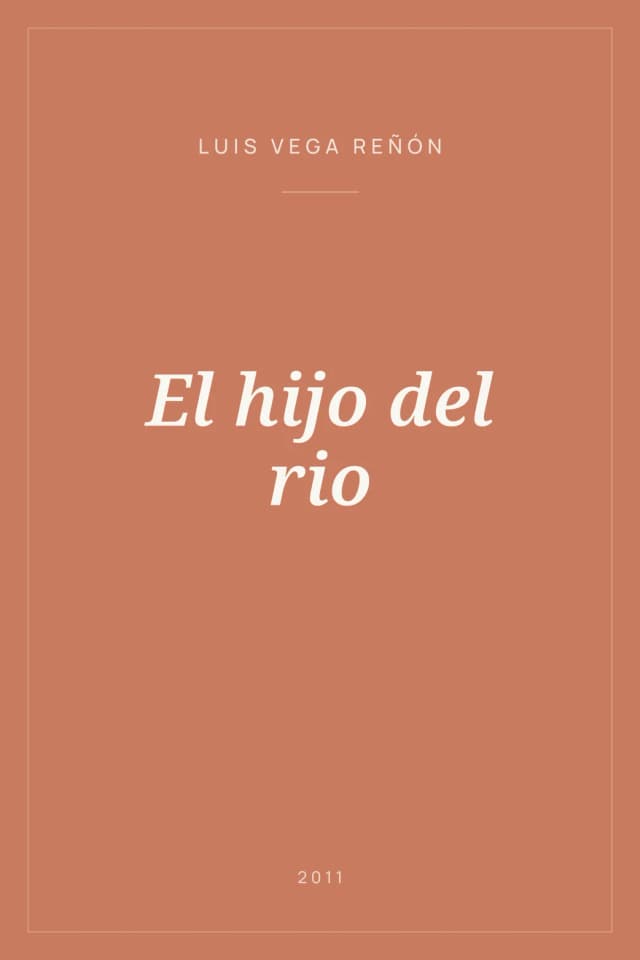 Portada de El hijo del rio