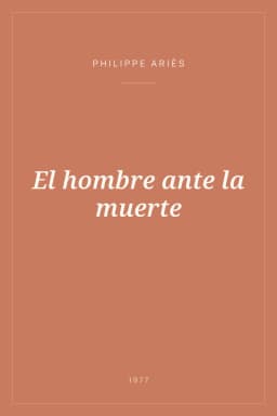 Portada de El hombre ante la muerte