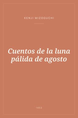 Portada de Cuentos de la luna pálida de agosto