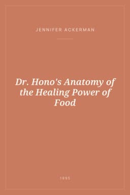 Portada de Dr. Hono's Anatomy of the Healing Power of Food