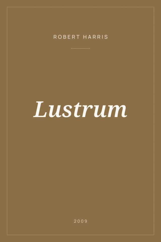 Portada de Lustrum