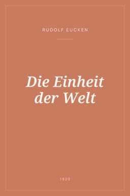 Portada de Die Einheit der Welt