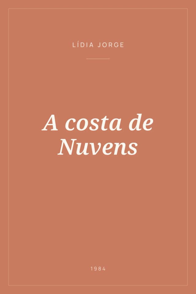 Portada de A costa de Nuvens