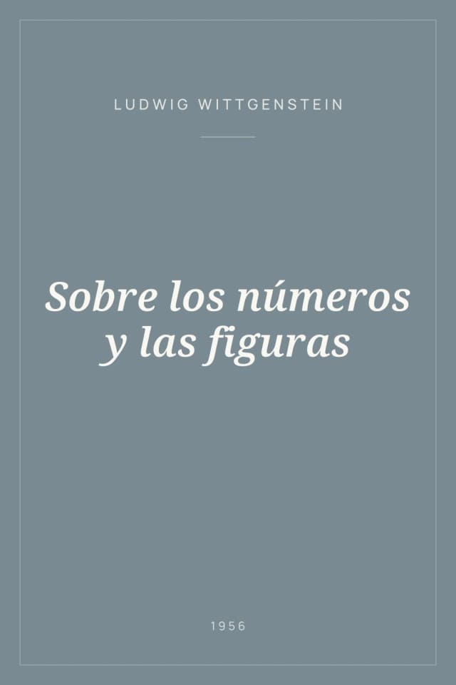 Portada de Sobre los números y las figuras
