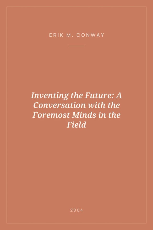 Portada de Inventing the Future: A Conversation with the Foremost Minds in the Field