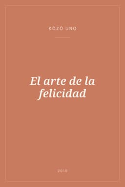 Portada de El arte de la felicidad