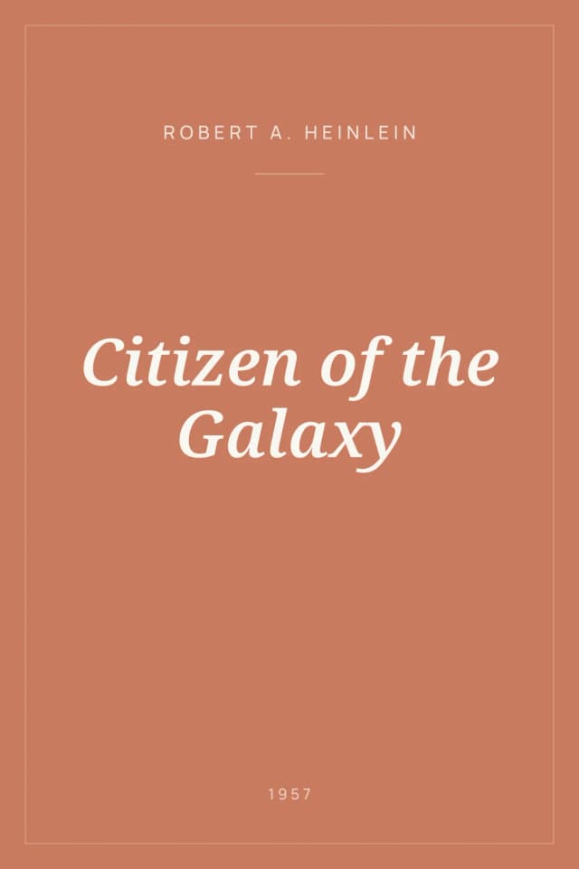 Portada de Citizen of the Galaxy