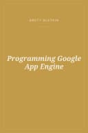 Portada de Programming Google App Engine