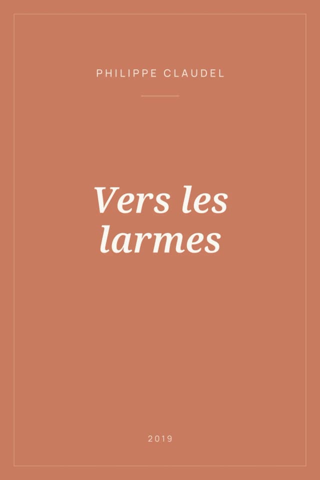 Portada de Vers les larmes