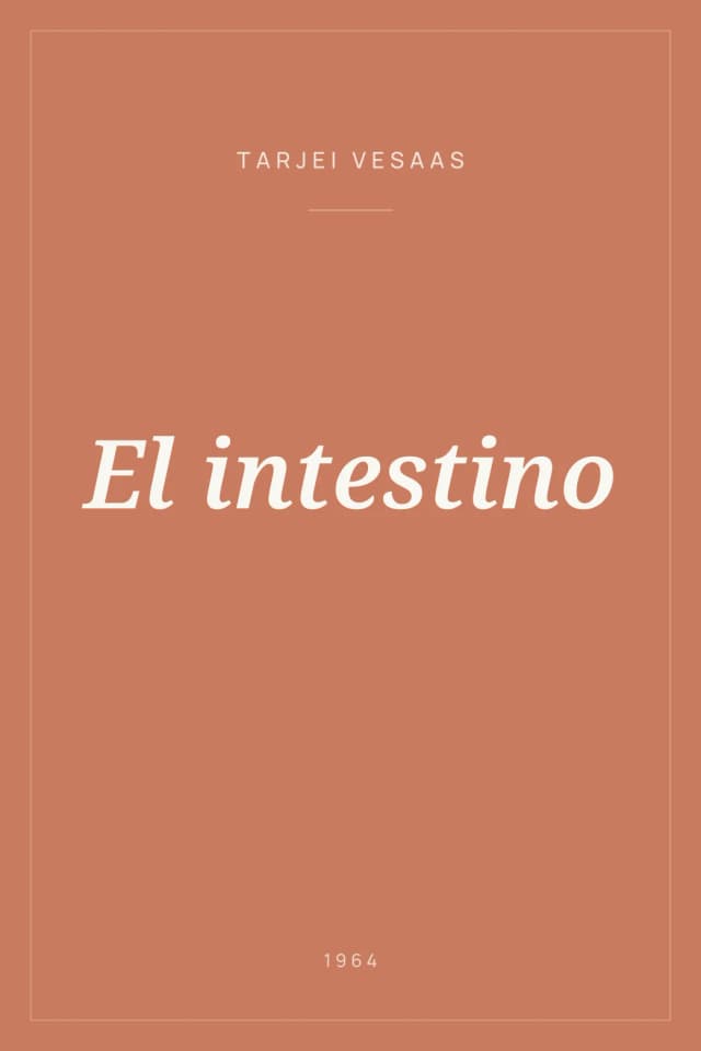 Portada de El intestino