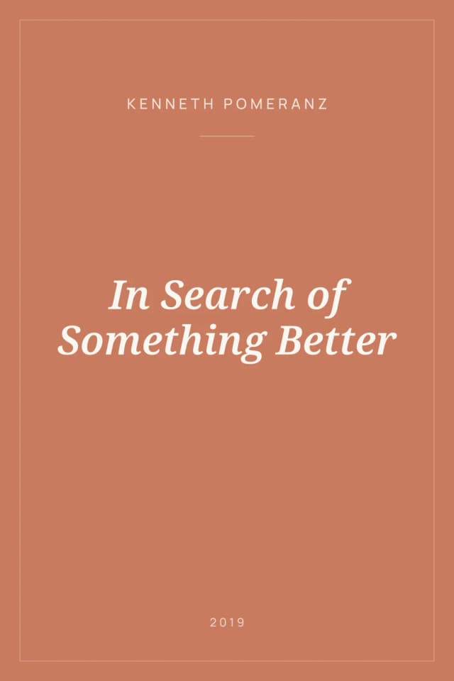 Portada de In Search of Something Better