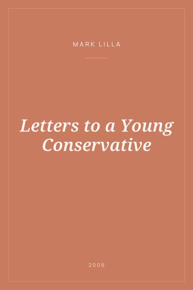 Portada de Letters to a Young Conservative