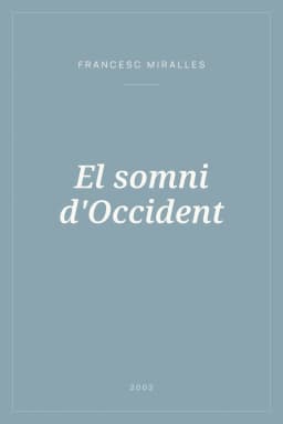 Portada de El somni d'Occident