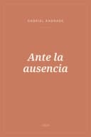 Portada de Ante la ausencia