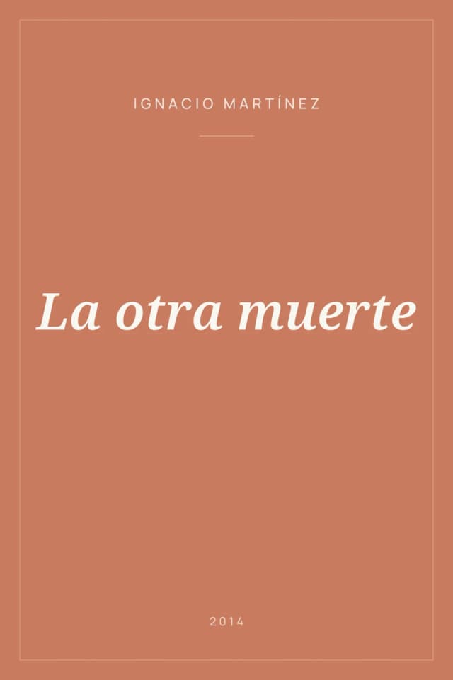 Portada de La otra muerte