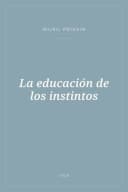 Portada de La educación de los instintos
