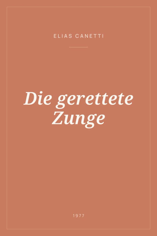 Portada de Die gerettete Zunge