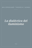 Portada de La dialéctica del iluminismo