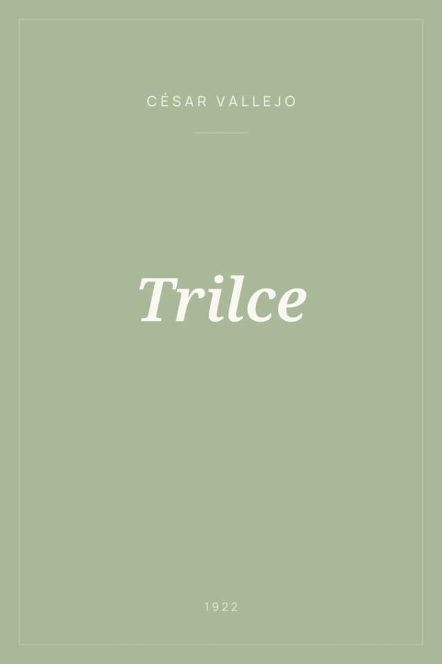 Portada de Trilce