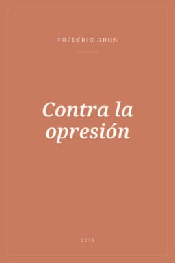Portada de Contra la opresión