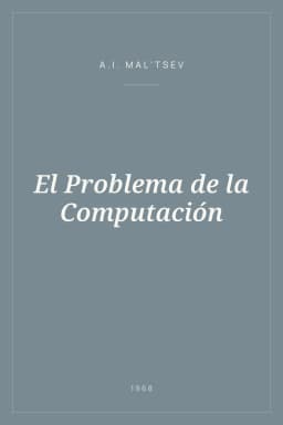 Portada de El Problema de la Computación