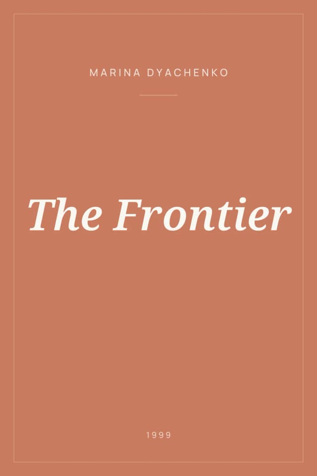 Portada de The Frontier