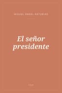 Portada de El señor presidente