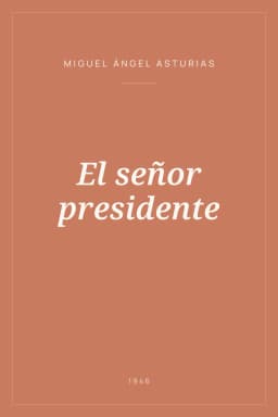 Portada de El señor presidente