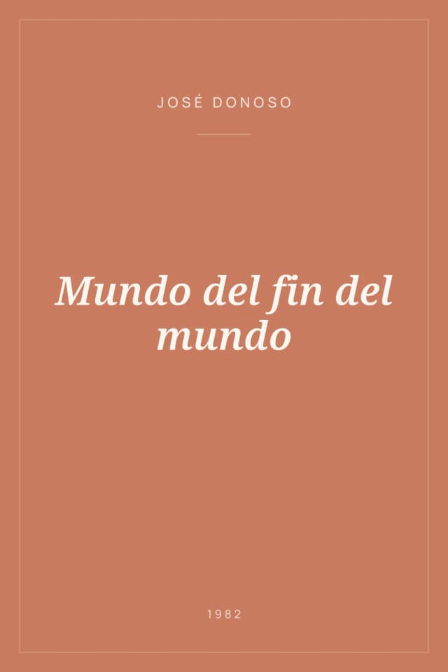 Portada de Mundo del fin del mundo