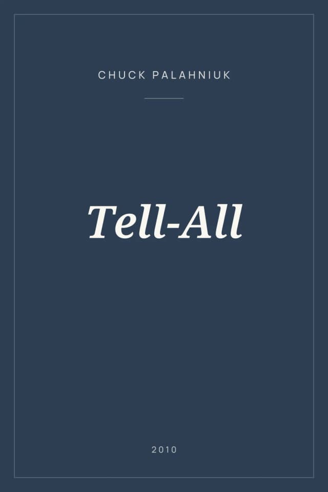Portada de Tell-All