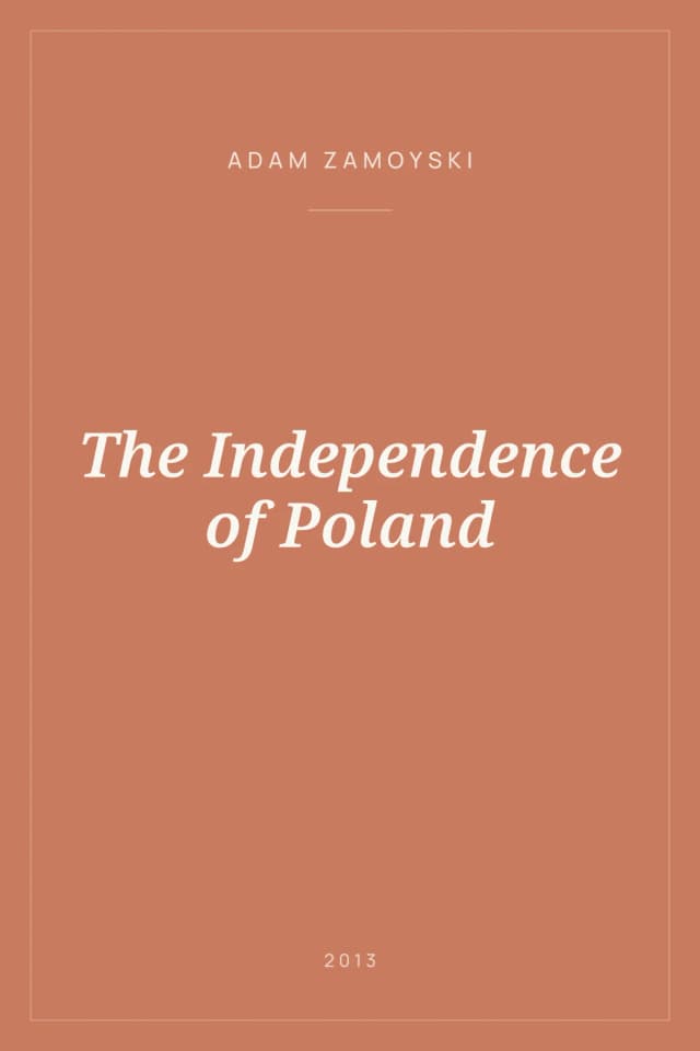 Portada de The Independence of Poland