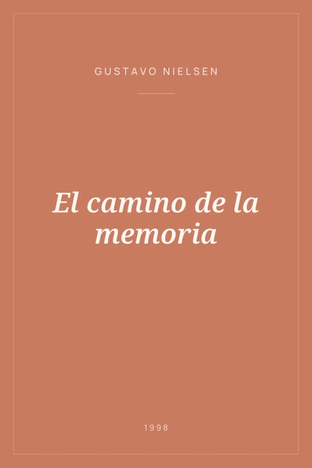 Portada de El camino de la memoria