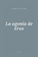 Portada de La agonía de Eros