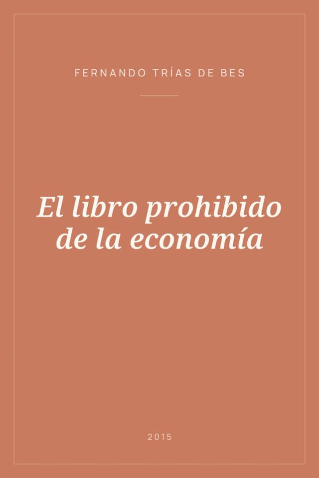 Portada de El libro prohibido de la economía