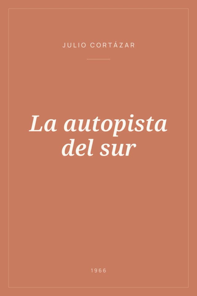 Portada de La autopista del sur