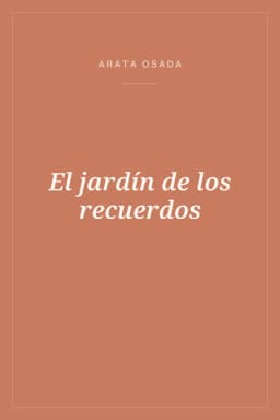 Portada de El jardín de los recuerdos